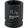 Channellock 1/2 In. Drive 13/16 In. 6-Point Shallow Standard Impact Socket 313211